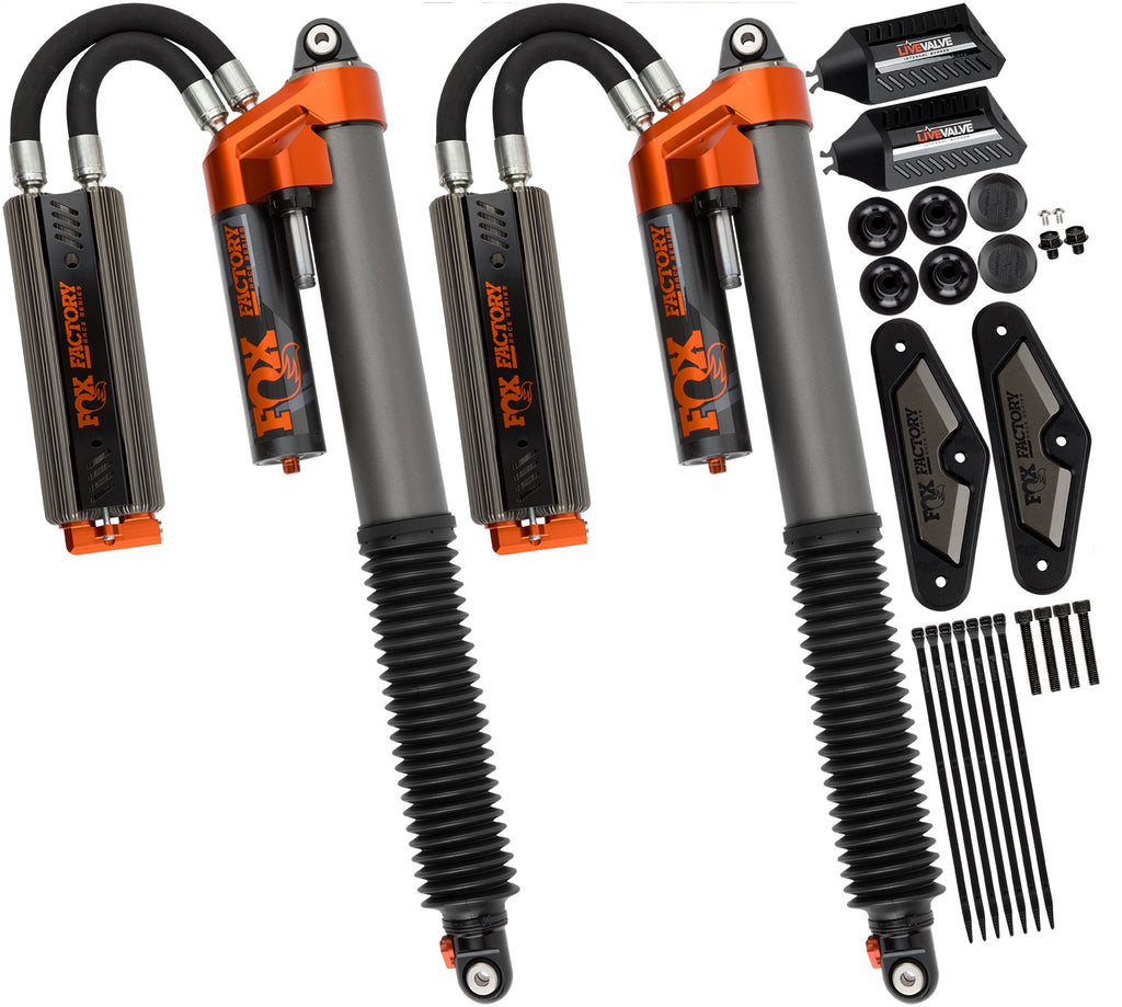 FOX Offroad Shocks FACTORY RACE SERIES 3.0 LIVE VALVE INTERNAL BYPASS PIGGYBACK (PAIR)-ADJUSTABLE 883-09-153