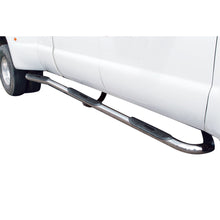 Load image into Gallery viewer, Big Country Truck Accessories 375764 - 3 Round Classic Side Bars With Mounting Bracket Kit - Polished Stainless Steel