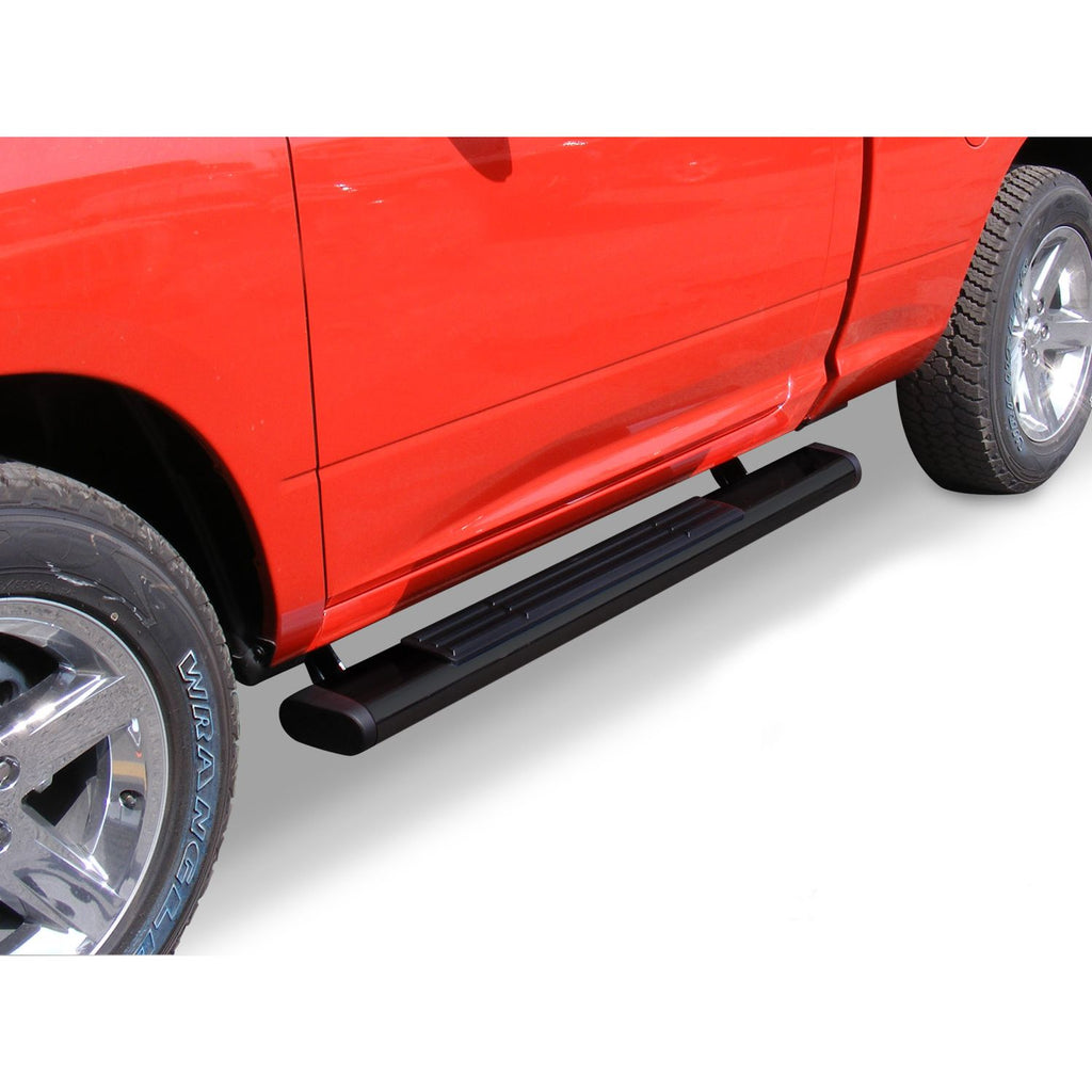 Big Country Truck Accessories 396529 - 4 WIDESIDER Side Bars - BARS ONLY - Black Powdercoat