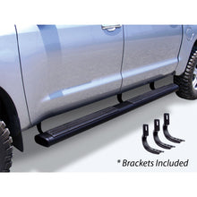 Load image into Gallery viewer, Big Country Truck Accessories 396224809 - 5 WIDESIDER XL Composite Side Steps With Mounting Brackets - Black Powdercoat