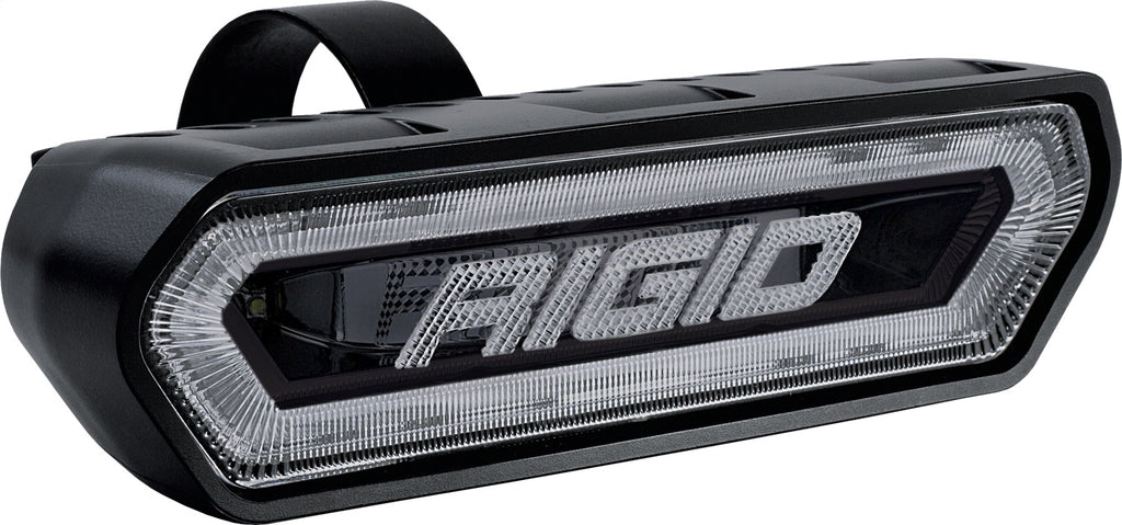 Rigid Industries RIGID Chase; Rear Facing 5 Mode LED Light; Red Halo; Black Housing 90133