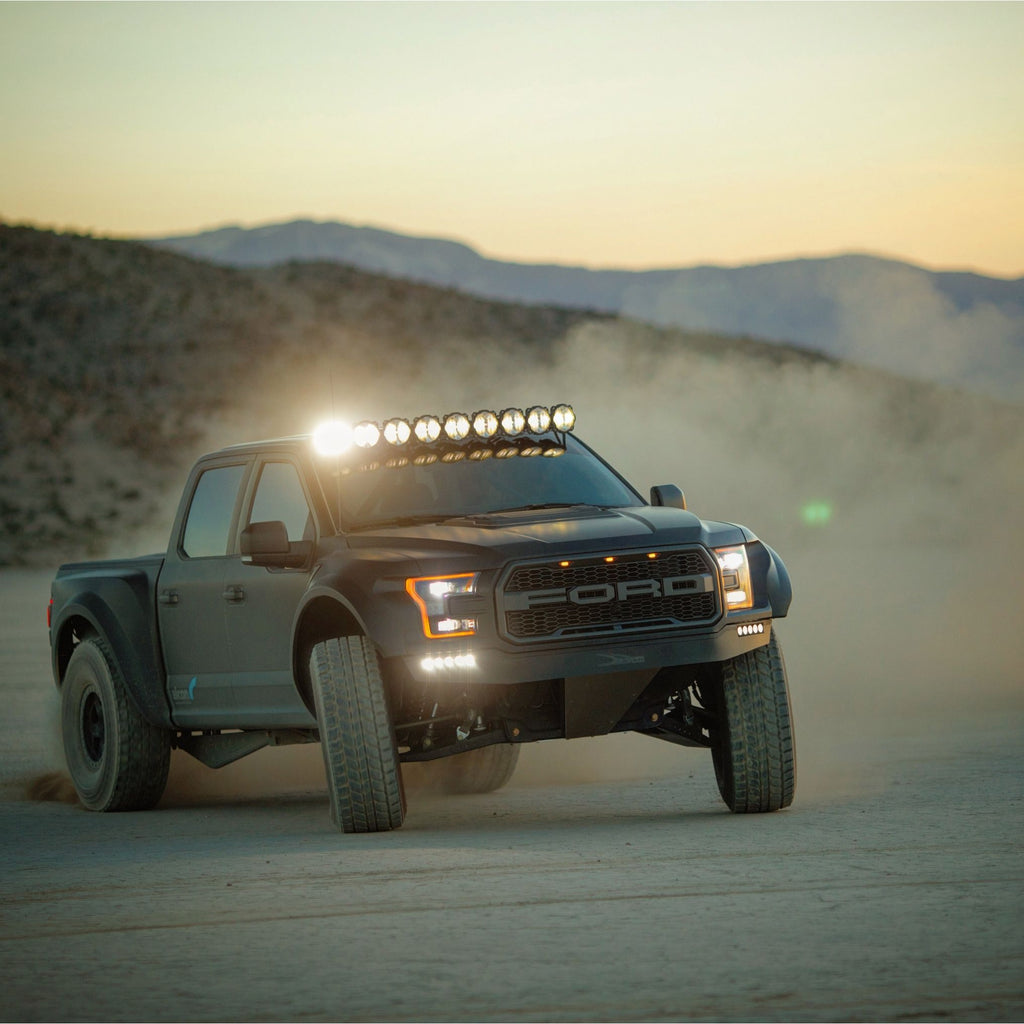 KC Hilites 57 in Pro6 Gravity LED - 9-Light - Light Bar System - 180W Combo Beam - for 15-19 Ford F150 /Raptor