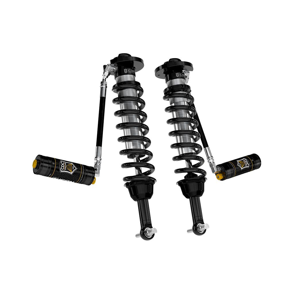 ICON 21-23 Ford F150 4WD, 2.75-3.5 Lift, Front 2.5 VS RR Coilovers w/ CDCV, Pair