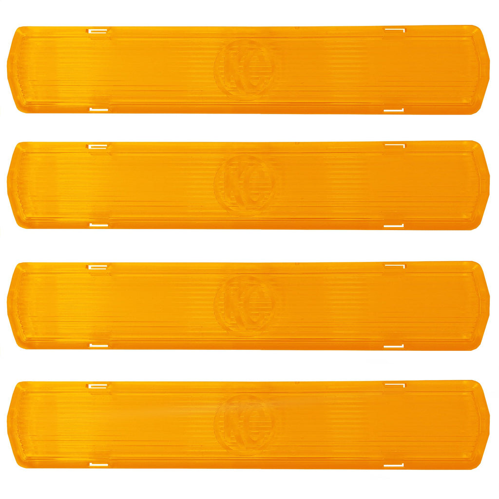 KC Hilites M-RACK - Side Amber Cover - 4-pk