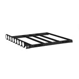 KC Hilites M-RACK KIT - 50 in Pro6 Light Bar Roof Rack - Side Blackout Plates - for 07-18 Jeep JK Unlimited