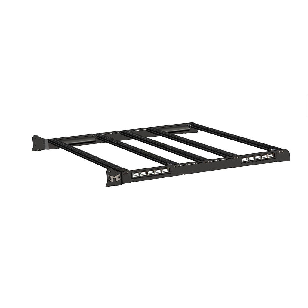 KC Hilites M-RACK - Performance Roof Rack - Powder Coat - for 07-18 Jeep JK Unlimited