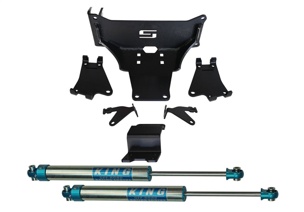 Superlift Dual Steering Stabilizer Kit-w/King 2.0 Shocks-05-22 F250/350 4WD-No Lift Req 92740