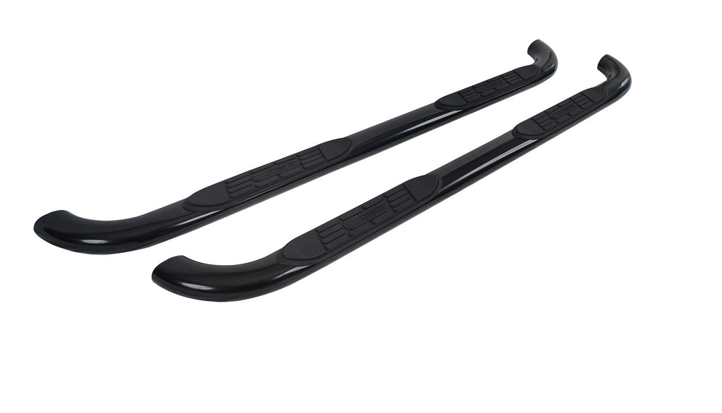Big Country Truck Accessories 371769 - 4 Oval side bars - Classic design 90° - Black