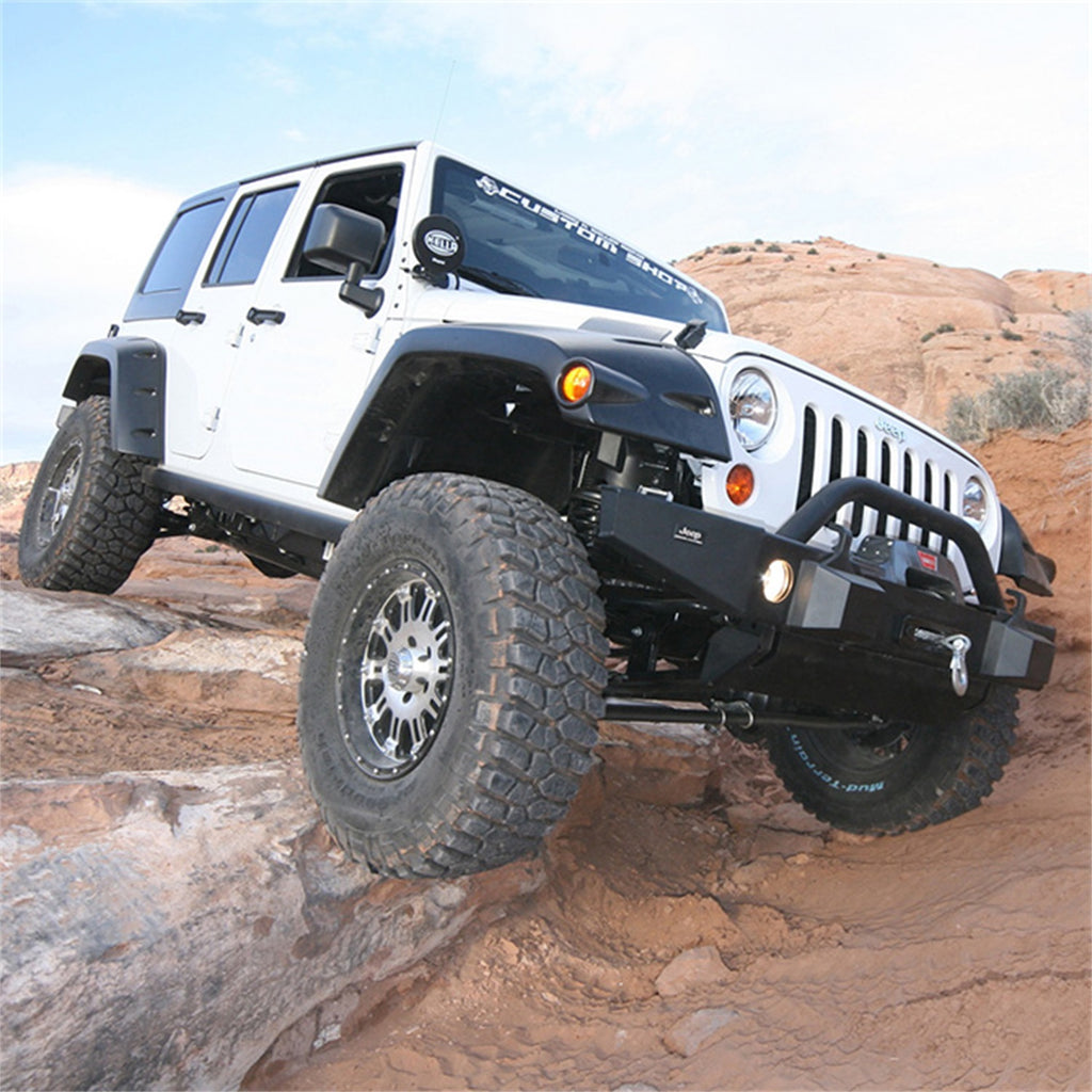 Superlift 4in. Lift Kit-07-18 Wrangler JK-4-door-w/FOX 2.0 Reservoir Shocks K928FX