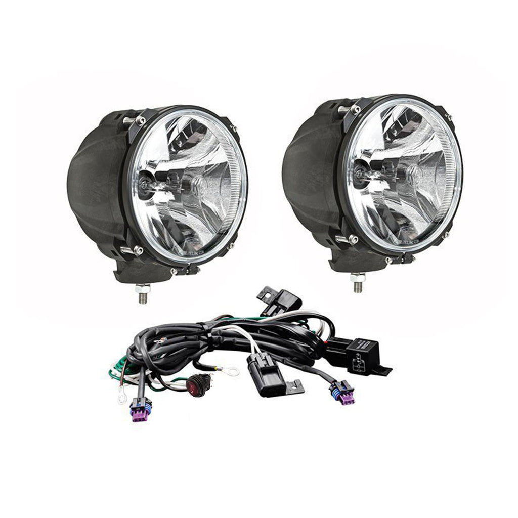 7 inch Carbon POD? HID - 2-Light System - 70W Spot Beam