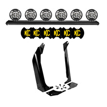 Load image into Gallery viewer, KC Hilites 50 in KC Xross Bar - Overhead - SlimLite LED - 6-Light System - 300W Spot Beam - for 97-06 Jeep TJ