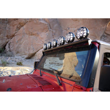 Load image into Gallery viewer, KC Hilites 50 in KC Xross Bar - Overhead - SlimLite LED - 6-Light System - 300W Spot Beam - for 97-06 Jeep TJ