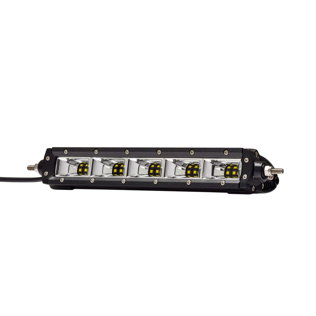 KC Hilites 10 in C-Series LED- 4-Lights - 50W Flood Beam - for M-RACKS