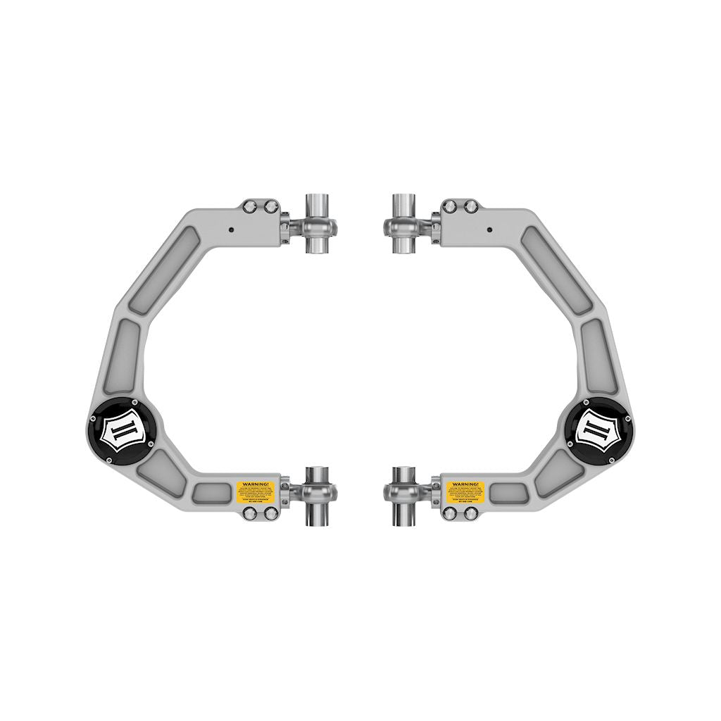 ICON 2021-2023 Ford F150 Billet Upper Control Arm/Delta Joint Pro Kit