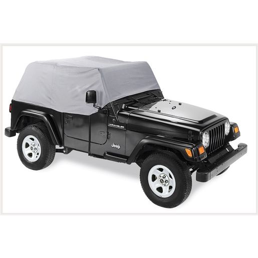 Pavement Ends - Canopy Cover - '07-18 Wrangler JK 2-Door (Charcoal)