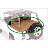 Pavement Ends - Cargo Cover - '07-18 Wrangler JK 4-Door (Black Diamond)