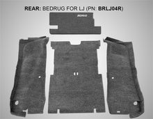 Load image into Gallery viewer, BedRug JEEP BEDRUG 03-06 JEEP LJ UNLTD REAR 4PC CARGO KIT (INC TLGTE/TUB LINER) BRLJ04R