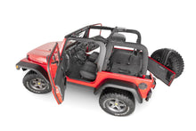 Load image into Gallery viewer, BedRug JEEP BEDRUG 97-06 JEEP TJ REAR CARGO KIT (INCLUDES TAILGATE) BRTJ97R