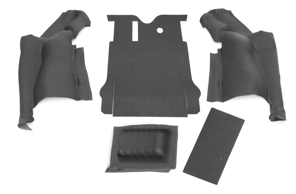 BedRug JEEP BEDTRED 07-10 JEEP JK 2DR REAR 5PC CARGO KIT (INC TLGTE/TUB LINER) BTJK07R2