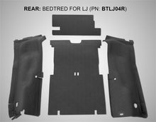 Load image into Gallery viewer, BedRug JEEP BEDTRED 03-06 JEEP LJ UNLTD REAR 4PC CARGO KIT (INC TLGTE/TUB LINER) BTLJ04R