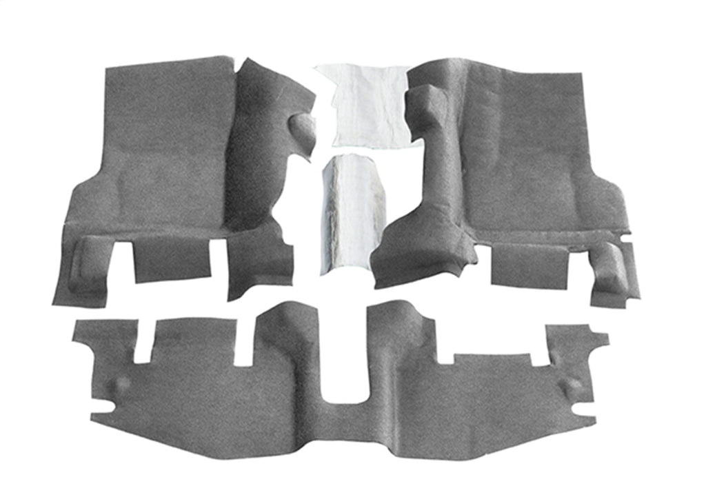 BedRug JEEP BEDTRED 97-06 TJ/LJ FRONT 3PC FLR KIT (W CNTR CNSL)-HT SHLDS BTTJ97F