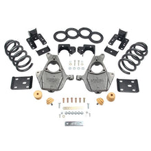 Load image into Gallery viewer, BELLTECH 1013 LOWERING KITS  Front And Rear Complete Kit W/O Shocks 2016.5-2018 Chevrolet Silverado/Sierra EXT/CREW 2WD, 3-4F/5-6R