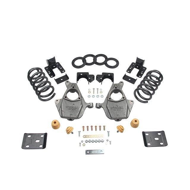 BELLTECH 1015 LOWERING KITS  Front And Rear Complete Kit W/O Shocks 2016.5-2018 Chevrolet Silverado/Sierra ALL CAB 2W 3-4F/7R