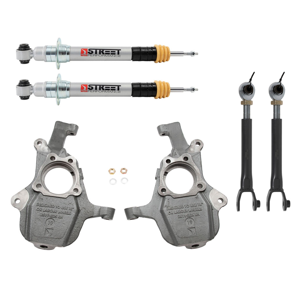 Belltech 1034 LOWERING KIT Front And Rear Complete Kit W/O Shocks 2021+ GM Suburban / Yukon XL 2WD/4WD Long Wheelbase