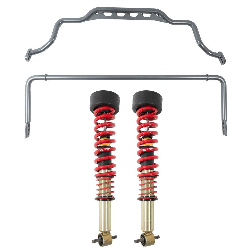 Belltech 1035HK PERF HANDLING KIT Complete Kit Inc. Height Adjustable Front Coilovers & Anti-swaybar Set 2021+ GM Suburban / Yukon XL 2WD/4WD Long Wheelbase