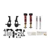 BELLTECH 1040SPC PERF COILOVER KIT COMPLETE KIT INC. HEIGHT ADJUSTABLE FRONT COILOVERS 2019-2023 GM SILVERADO/SIERRA 1500 2WD (ALL CABS) SHORT BED