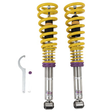 Load image into Gallery viewer, BELLTECH 14008 COILOVER KIT Factory Preset Fixed Damping, 0-3 in. Height Adjustable Drop 2004-2013 Ford F150 (All Cabs) 2wd Front Struts only (Stainless Steel, fixed dampening) 0 in.-3 in. Drop, 04-13 Ford F150 (All Cabs) 4wd 0 in.-4 in. Drop