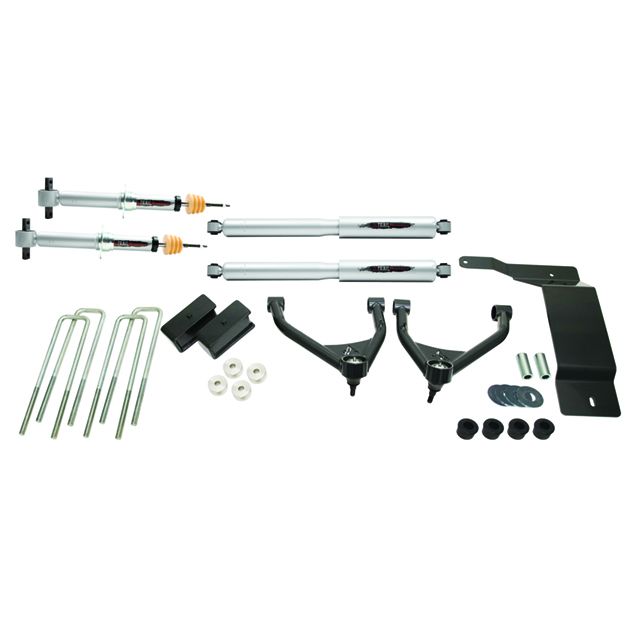 BELLTECH 150200TP LIFT KIT 4 in. Lift Kit Inc. Front and Rear Trail Performance Struts/Shocks 2016-2018 Silverado / Sierra 1500 4wd (Ext & Crew Cab) 4 in. Lift