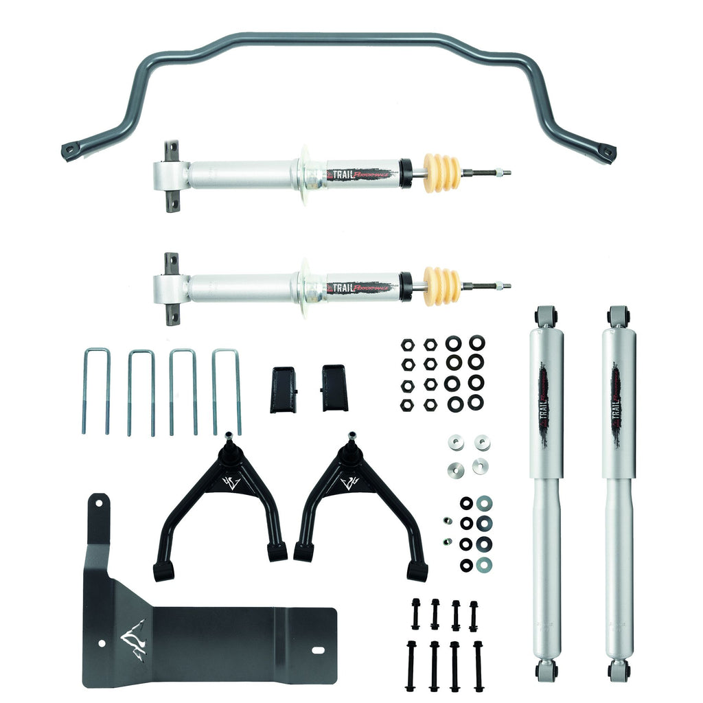 BELLTECH 150206TPS LIFT KIT 4in. Lift Kit Inc. Front and Rear Trail Performance Struts/Shocks 2014-2016 Silverado / Sierra 1500 4wd (Ext & Crew Cab) 4in. Lift