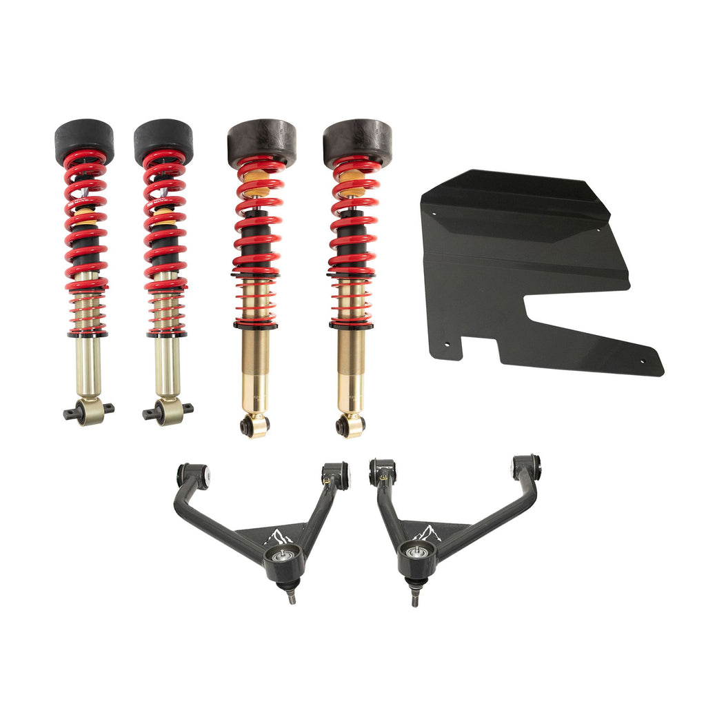 BELLTECH 150220TPC LIFT KIT 4in. Lift Kit Inc. Front and Rear Trail Performance Coilovers 2021 Chevrolet Tahoe / GMC Yukon 2WD/4WD 4in. Lift