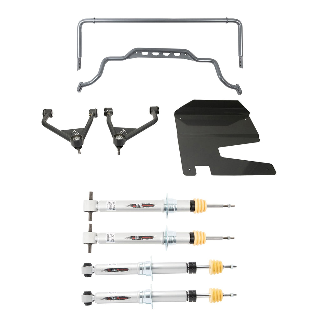 BELLTECH 150220TPS LIFT KIT 4in. Lift Kit Inc. Front and Rear Trail Performance Struts/Shocks 2021 Chevrolet Tahoe / GMC Yukon 2WD/4WD 4in. Lift w/ Swaybar Set