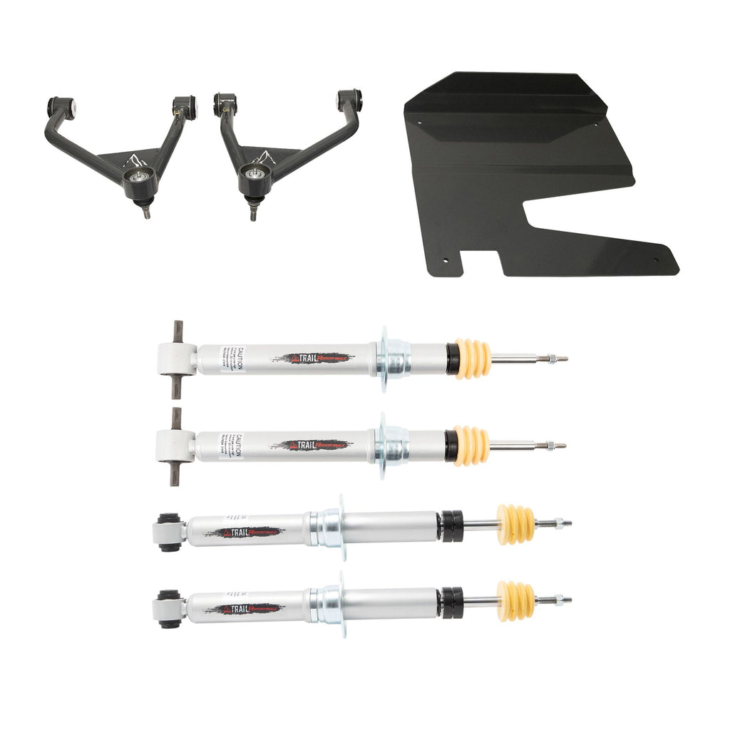 BELLTECH 150220TP LIFT KIT 4in. Lift Kit Inc. Front and Rear Trail Performance Struts/Shocks 2021 Chevrolet Tahoe / GMC Yukon 2WD/4WD 4in. Lift