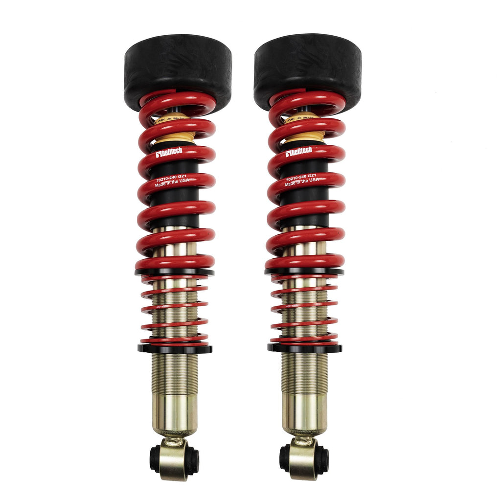 Belltech 15032 COILOVER KIT 1-4.5in. Height Adjustable Rear Lowering Coilover Kit 2021+ GM Suburban / Yukon XL 2WD/4WD Long Wheelbase