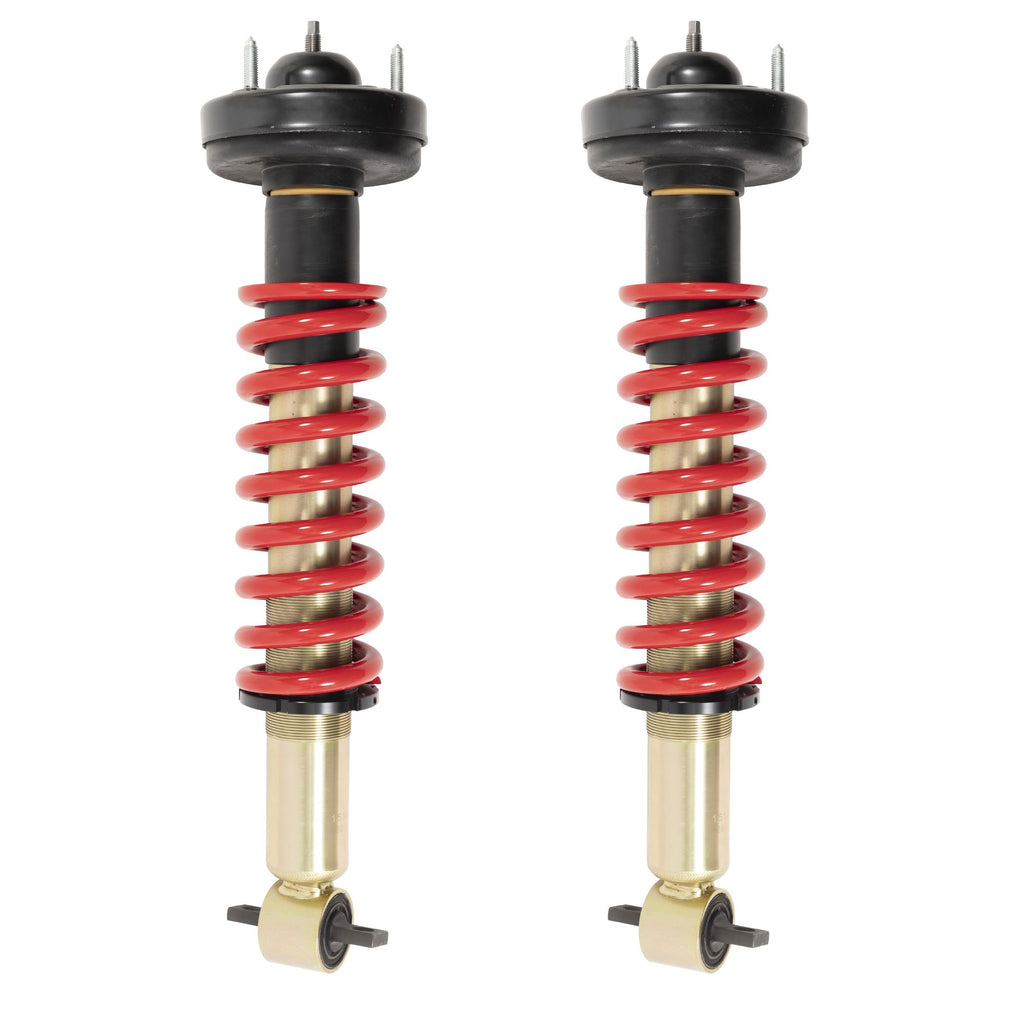 BELLTECH 15101 COILOVER KIT Factory Preset Fixed Damping, 0-2in. Height Adjustable Level 15-20 Ford F-150 2WD/4WD 0-2in. Leveling