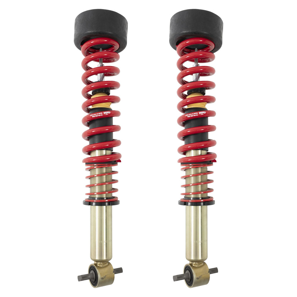 BELLTECH 15109 COILOVER KIT Factory Preset Fixed Damping, 0-2.5in. Height Adjustable Level 2021 Chevrolet Tahoe / GMC Yukon 2WD/4WD 0-2.5in. Front Leveling