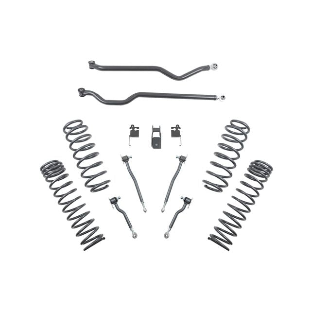 BELLTECH 153205HKP LIFT KIT 4 IN. LIFT KIT INC. FRONT AND REAR TRAIL PERFORMANCE STRUTS/SHOCKS 2018+ WRANGLER RUBICON JL 4DR 4 IN. LIFT