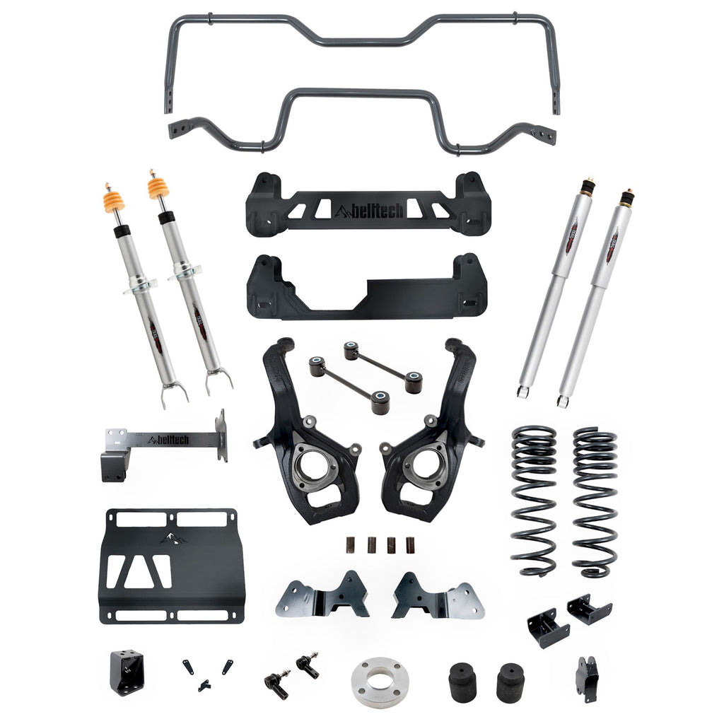 BELLTECH 153712TPS LIFT KIT 6-8IN. LIFT KIT INC. FRONT AND REAR TRAIL PERFORMANCE STRUTS/SHOCKS 2019-2023 RAM 1500 4WD (ALL CABS) 6-8IN. LIFT