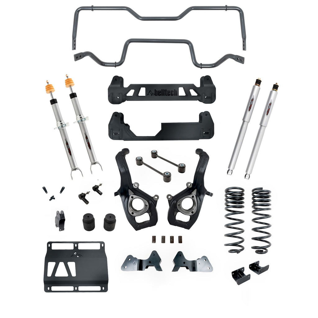 BELLTECH 153713TPS LIFT KIT 6-9in. Lift Kit Inc. Front and Rear Trail Performance Struts/Shocks 2019+ Ram 1500 2WD Lift Kit W/ Trail Performance Shocks 6in.-9in. Lift