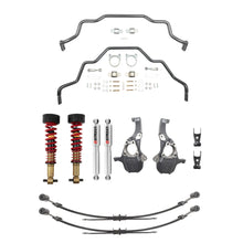 Load image into Gallery viewer, BELLTECH 350345HK LOWERING KIT COMPLETE KIT INC. HEIGHT ADJUSTABLE FRONT COILOVERS &amp; ANTI-SWAYBAR SET 2019+ Silverado/Sierra 1500 2WD/4WD 0-4IN. F / 4IN. R