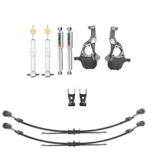 Load image into Gallery viewer, BELLTECH 350345SP LOWERING KIT FRONT AND REAR STREET PERFORMANCE STRUTS 2019+ Silverado/Sierra 1500 2WD/4WD 0-4IN. F / 4IN. R