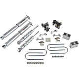 BELLTECH 603SP LOWERING KITS  Front And Rear Complete Kit W/ Street Performance Shocks 2004-2012 Chevrolet Colorado/Canyon (Ext Cab & Std Cab) Z85 suspension 2 in. F/3 in. R drop W/ Street Performance Shocks