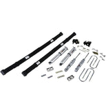 BELLTECH 604SP LOWERING KITS  Front And Rear Complete Kit W/ Street Performance Shocks 2004-2012 Chevrolet Colorado/Canyon (Ext Cab & Std Cab) Z85 suspension 2 in. F/4 in. R drop W/ Street Performance Shocks