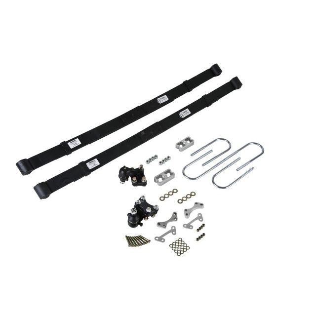 BELLTECH 604 LOWERING KITS  Front And Rear Complete Kit W/O Shocks 2004-2012 Chevrolet Colorado/Canyon (Ext Cab & Std Cab) Z85 suspension 2 in. F/4 in. R drop W/O Shocks