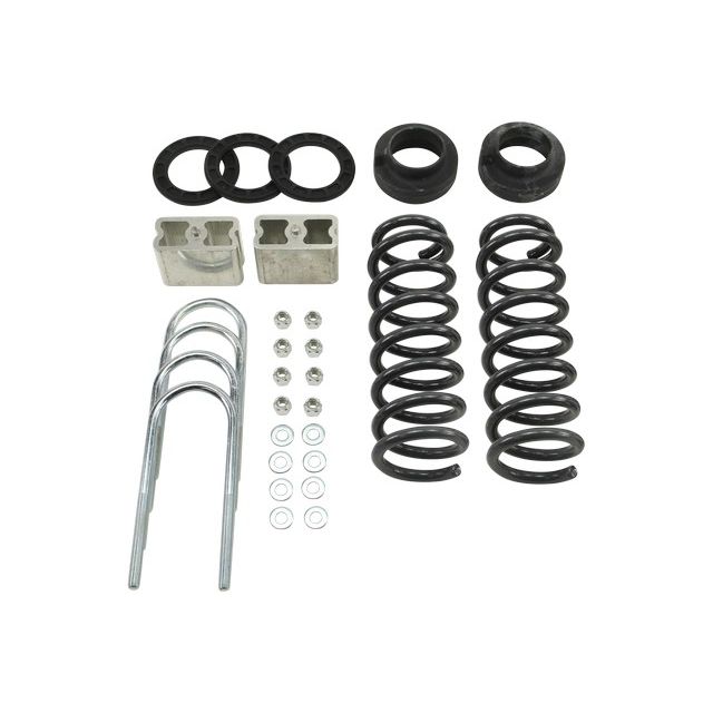 BELLTECH 608 LOWERING KITS  Front And Rear Complete Kit W/O Shocks 2004-2012 Chevrolet Colorado/Canyon (Ext Cab) Z85 suspension 1 in. or 2 in. F/3 in. R drop W/O Shocks