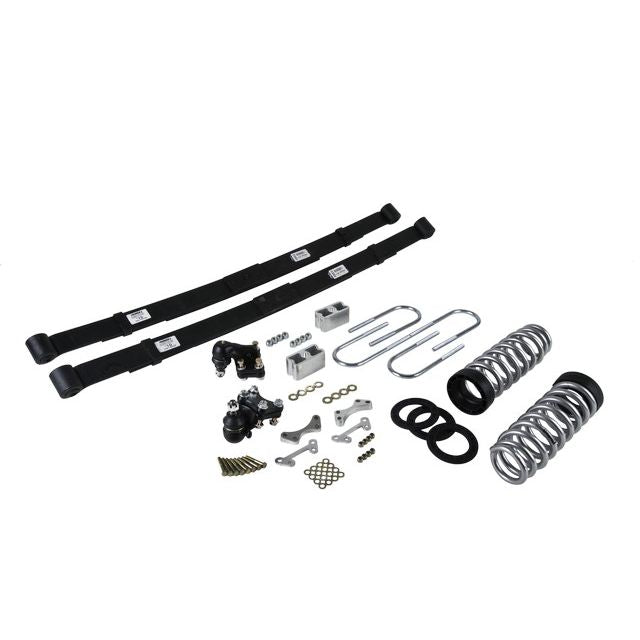 BELLTECH 610 LOWERING KITS  Front And Rear Complete Kit W/O Shocks 2004-2012 Chevrolet Colorado/Canyon (Ext Cab) Z85 suspension 3 in. or 4 in. F/5 in. R drop W/O Shocks