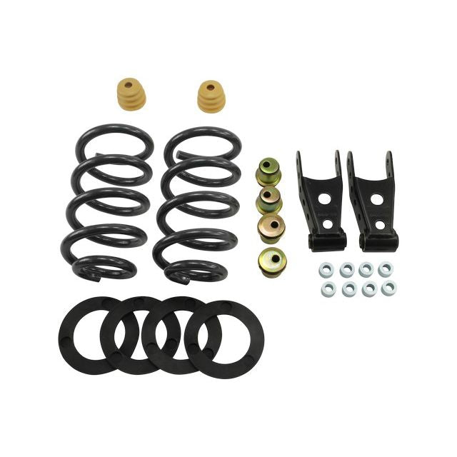 BELLTECH 640 LOWERING KITS  Front And Rear Complete Kit W/O Shocks 2007-2013 Chevrolet Silverado/Sierra (Std Cab) 1 in. or 2 in. F/2 in. or 3 in. R drop W/O Shocks